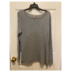 Lightweight grey sweater